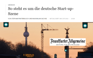FAZ Artikel Startups