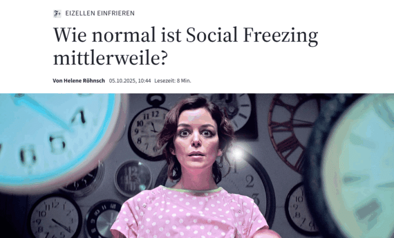 FAZ: How common is social freezing now?